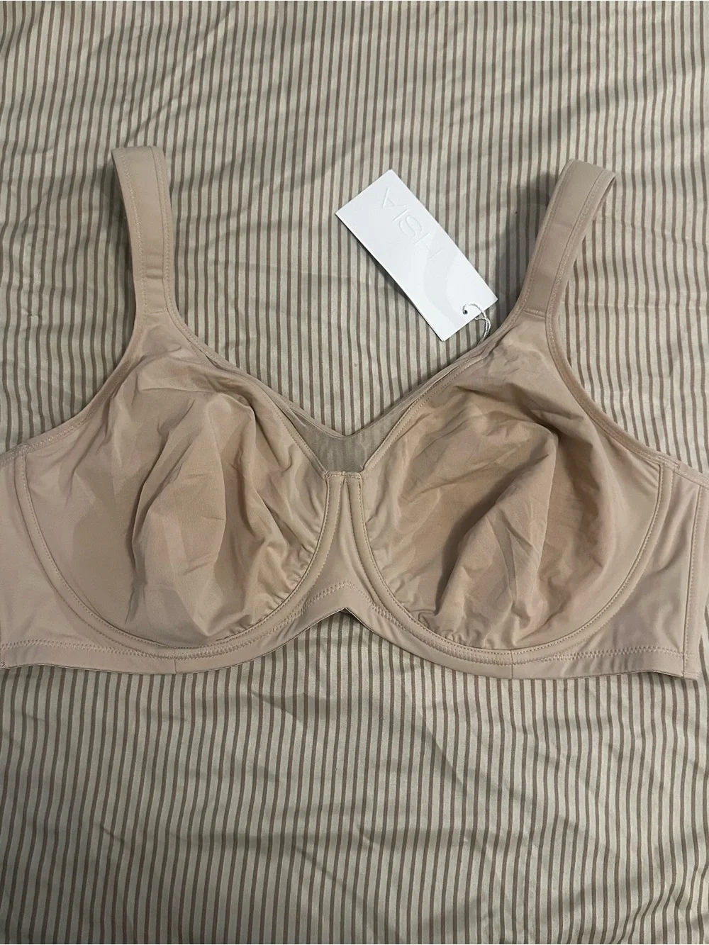 HSIA Women’s Minimizer Bra Full Coverage Underwire Unlined Plus Size 42D NWT